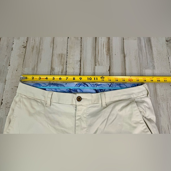 Tommy Bahama Pants Mens 36x33 Khaki Cream Cotton Tencel - Picture 6 of 10